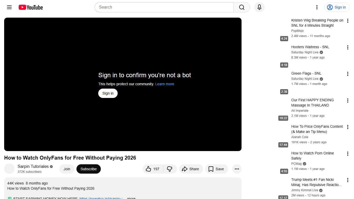 How to Watch OnlyFans for Free Without Paying 2026 - YouTube